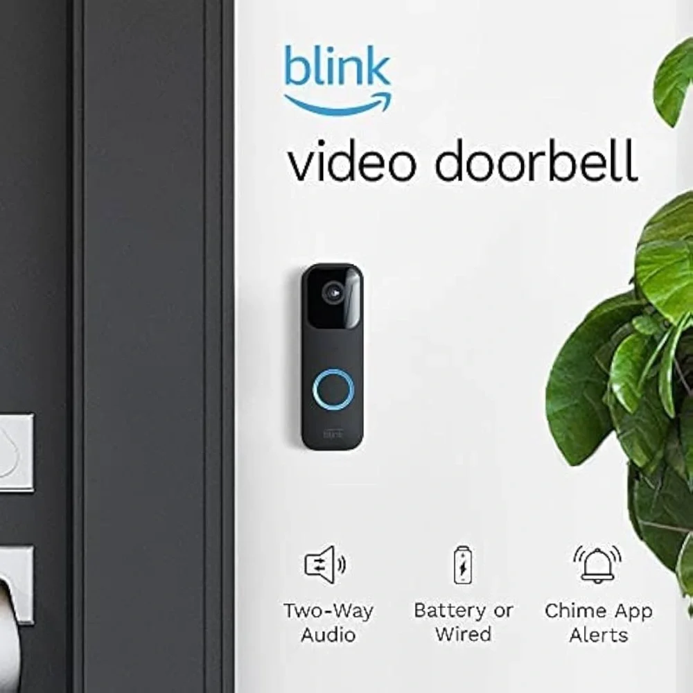 Blink Black Smart Video Doorbell